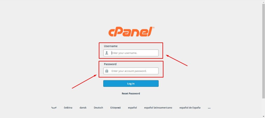 Langkah 1 cara install wordpress di cpanel