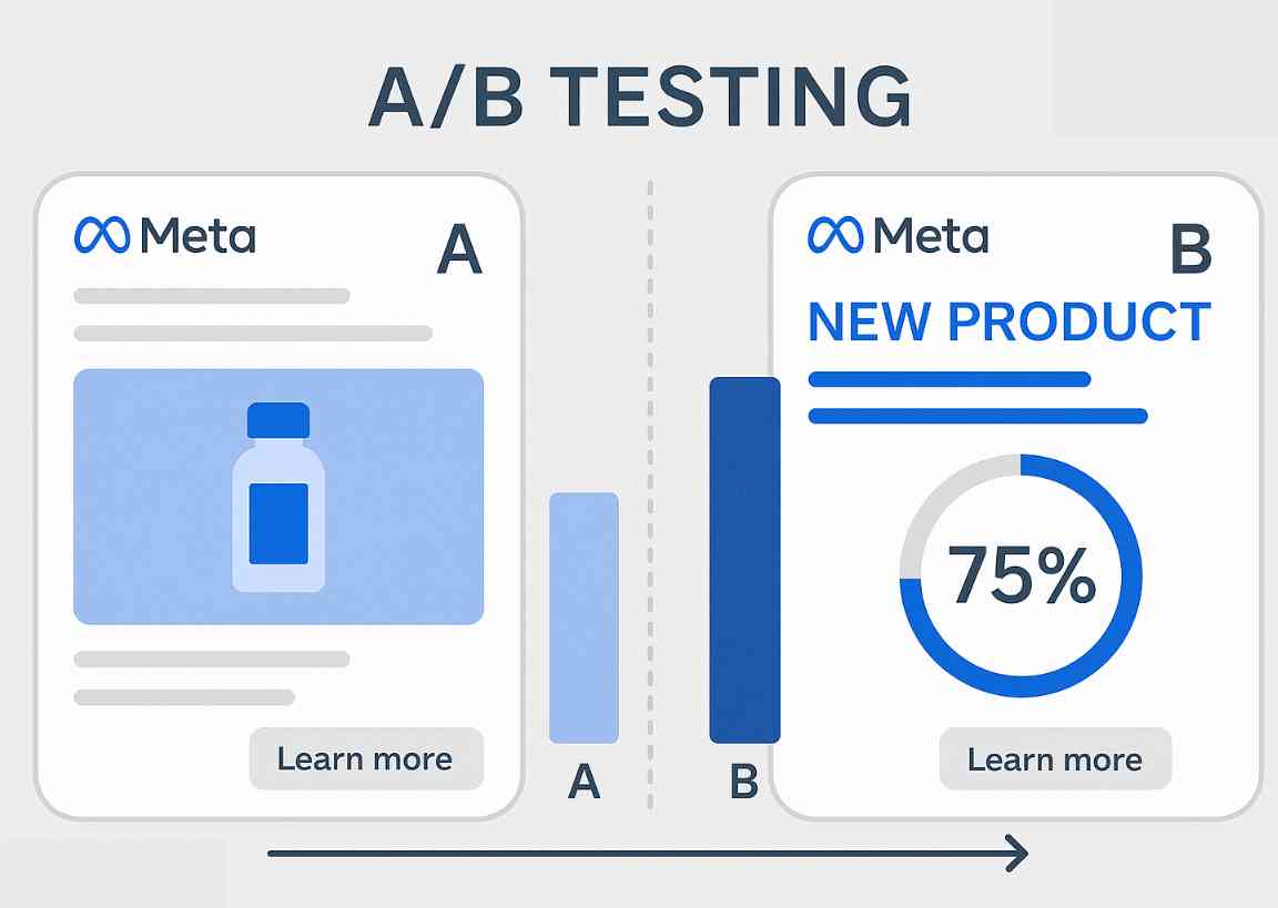 AB Testing meta ads untuk produk baru