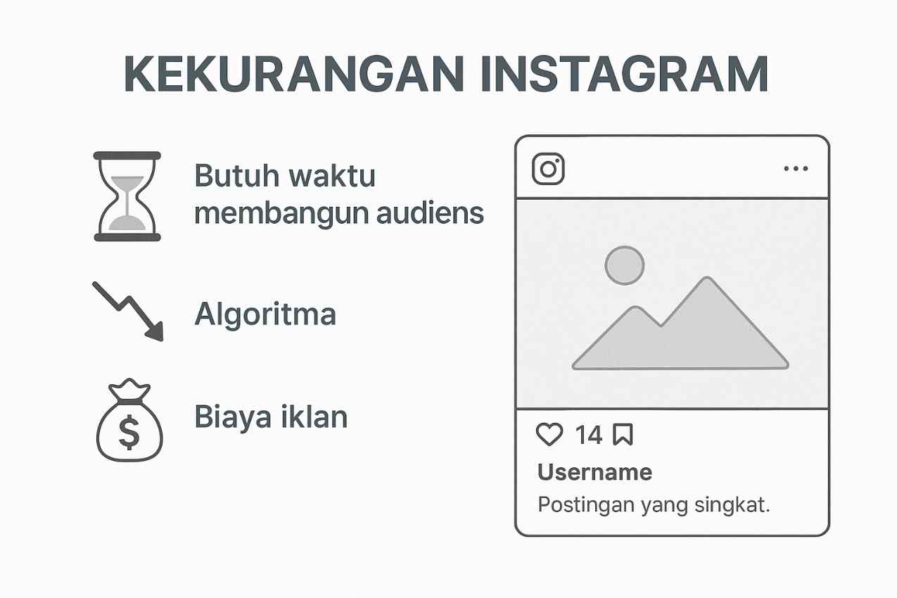 Kekurangan Instagram