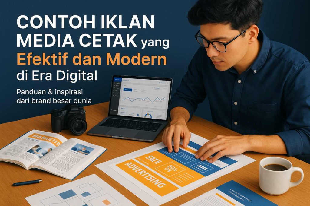 Contoh Iklan Media Cetak yang Efektif dan Modern di Era Digital