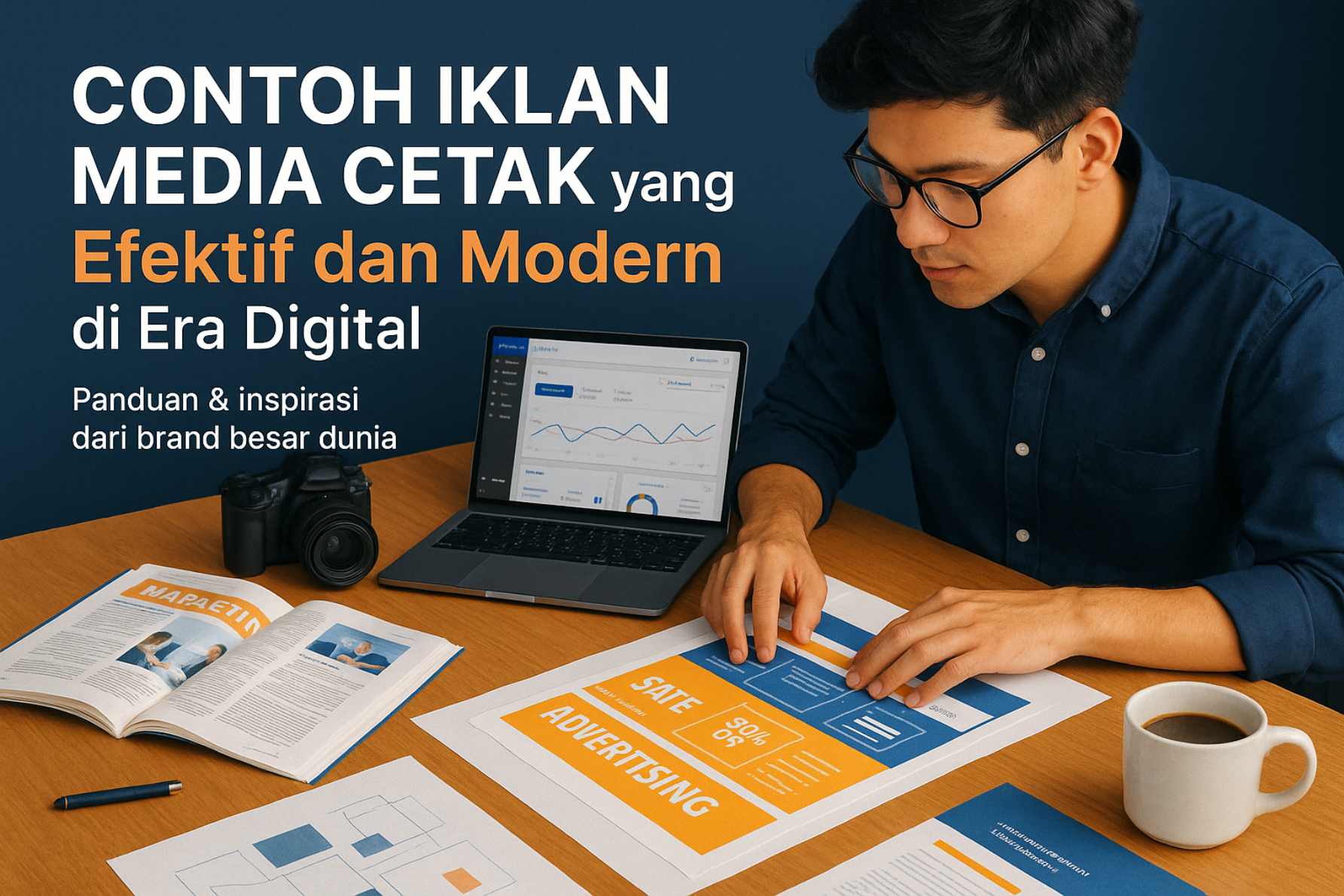 Contoh Iklan Media Cetak yang Efektif dan Modern di Era Digital