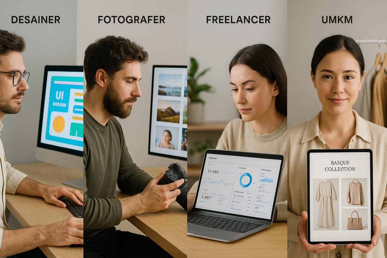 Contoh Website Portofolio Berdasarkan Profesi